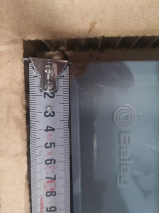 cristal Placa vitrocerámica Balay gris