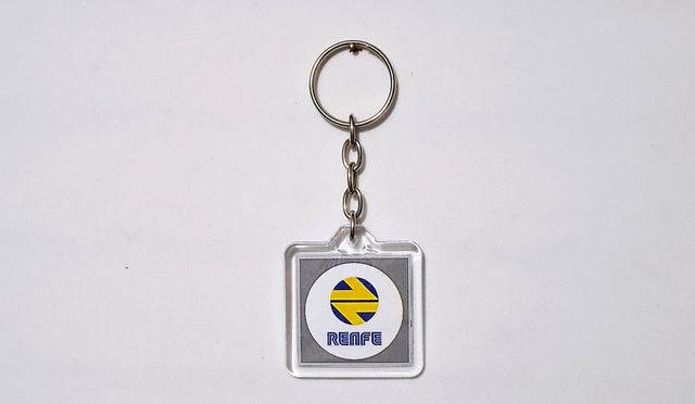 Lote 2 portachiavi Renfe Spagna mondiale 82 naranjito