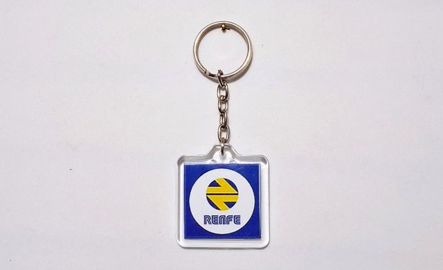Lote 2 portachiavi Renfe Spagna mondiale 82 naranjito