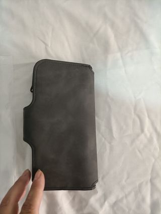 Monedero Stitch & Angel - Negro