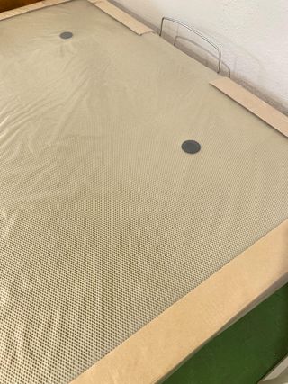 CANAPE PARA COLCHON DE 150X190 NUEVO COLOR BLANCO