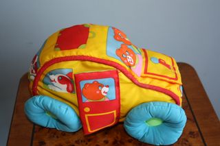 Coche peluche Playskool años 90