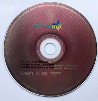 CD Single All Saints - Never Ever