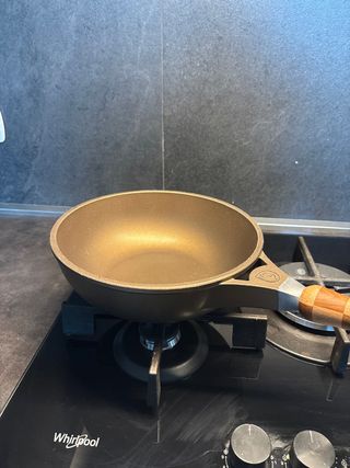 Pentola Lucchetti - 28cm, marrone e oro