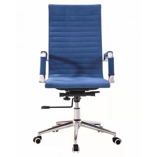 Silla oficina ejecutiva azul