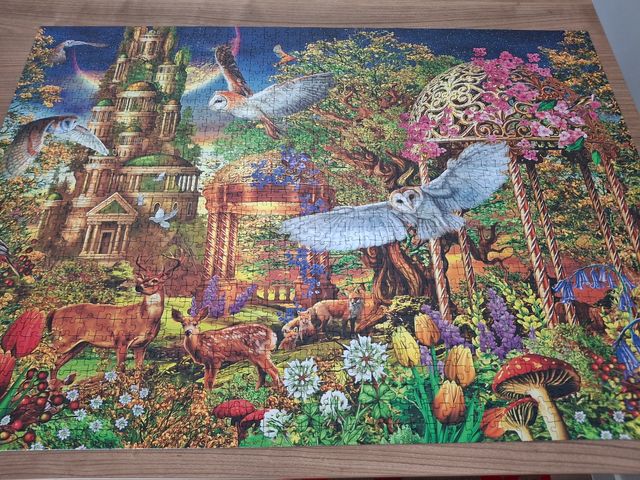 Puzzle Clementoni 1500 piezas - Bosque Encantado
