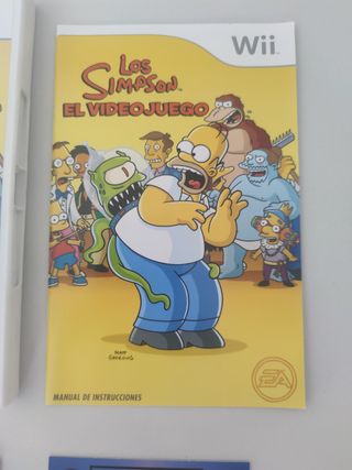 Los Simpsons El Videojuego Nintendo Wii