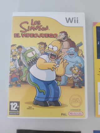 Los Simpsons El Videojuego Nintendo Wii