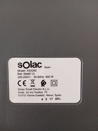 Aspiradora Solac ValorouS