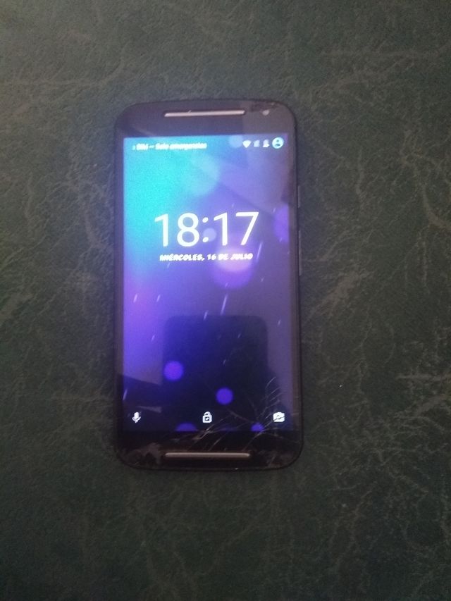 Motorola Moto XT1072 - Teléfono negro -8GB