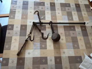 Báscula romana antigua