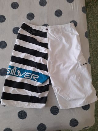 Bañadores Quiksilver rojos - Talla S