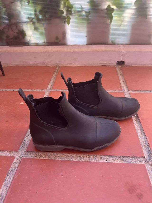 Botines hípica niño - talla 35