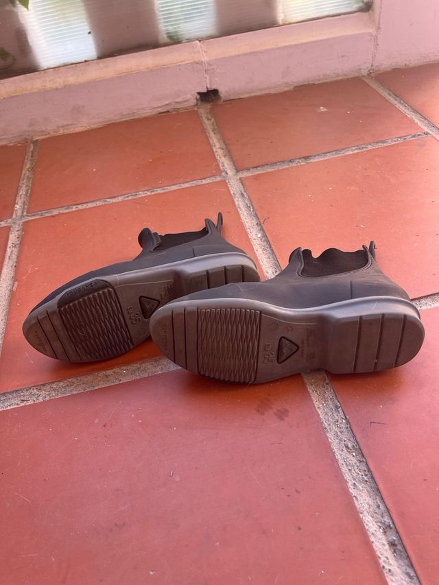 Botines hípica niño - talla 35