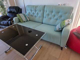 Sofá Fama Avalon -  verde turquesa