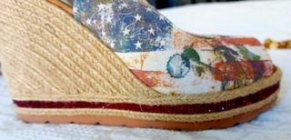 Sandalo Y Not zeppa multicolor 39