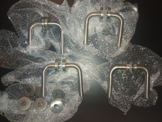 Manillas puertas interiores - Acero inoxidable