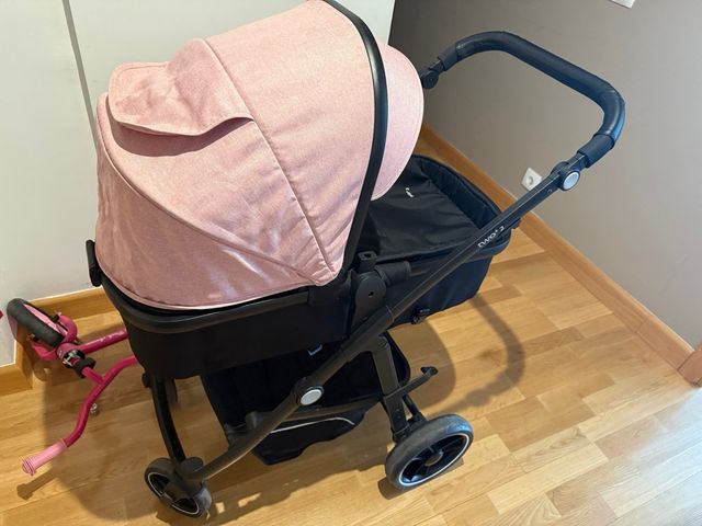 Coche bebé Two2 rosa