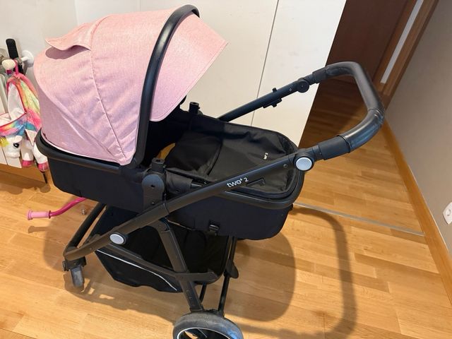 Coche bebé Two2 rosa