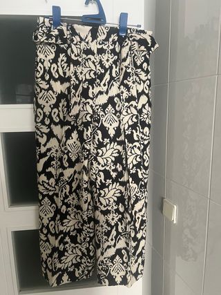 Pantalones Culotte Mango M