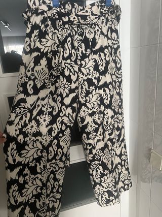 Pantalones Culotte Mango M