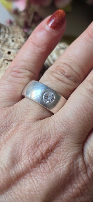 Anillo plata vintage | Aro plata