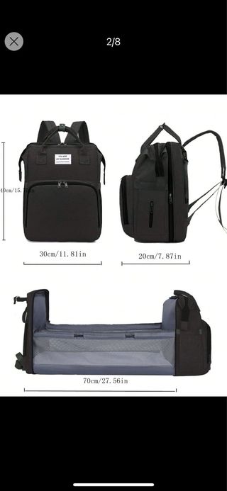 Mochila cuna bebé de viaje