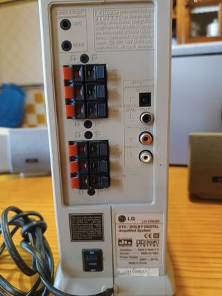 LG DAV6S Sistema de sonido 5.1