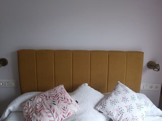 Cabecero cama 150cm - Amarillo - mostaza