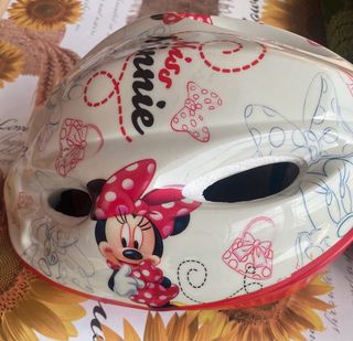 Casco bici Minnie Mouse bimba