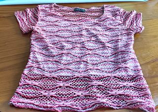 Blusa MULANI fucsia-rosa,talla 42