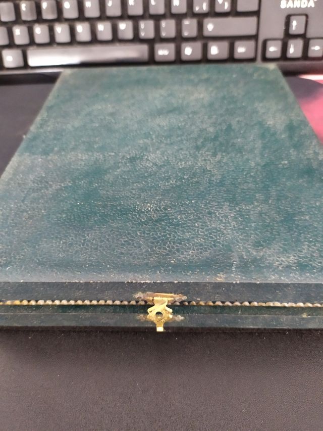 Lote 2 de 6 Cucharas Plata/Latón Antiguas