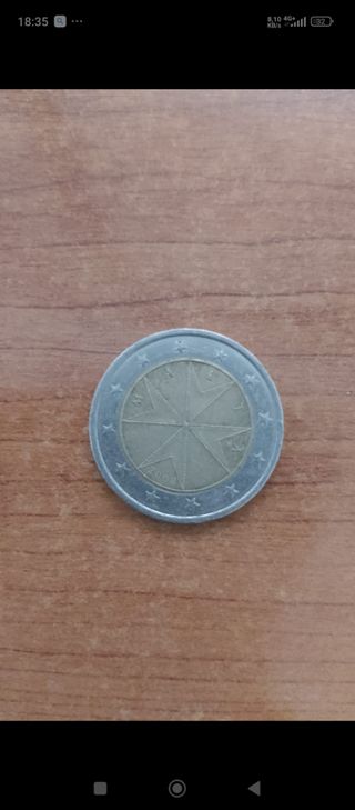 Moneda 2€ Malta 2008