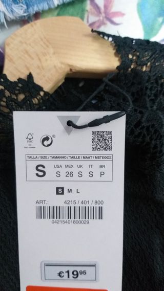 Vestidos mujer talla S - 5 piezas. 