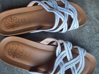 Sandalias Porronet blancas, nuevas
