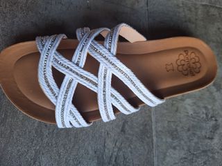 Sandalias Porronet blancas, nuevas
