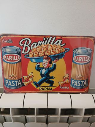 Targa Barilla retrò - Pasta Parma