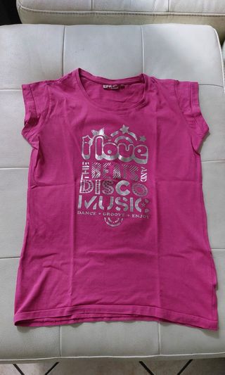Maglia fucsia disco music