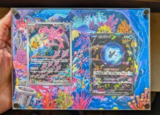 Cornice Pokemon: Lumineon & Veluza