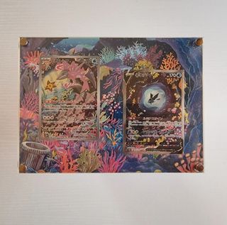 Cornice Pokemon: Lumineon & Veluza