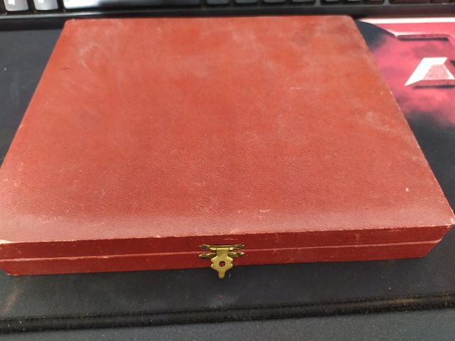 Lote 3 de 6 Cucharas Plata/Latón Antiguas