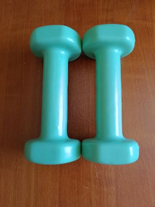 Mancuernas  pesas 2 x 1kg Fitness Pilates