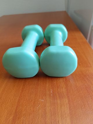 Mancuernas  pesas 2 x 1kg Fitness Pilates
