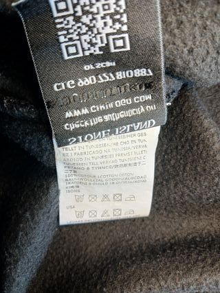 Sudadera Stone Island negra