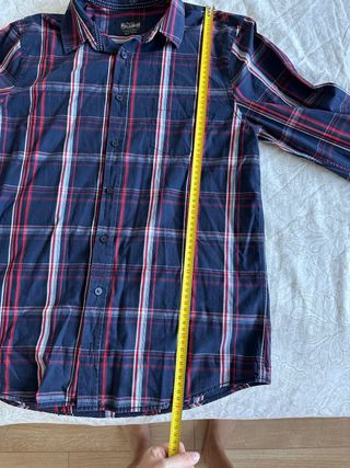 Camisa cuadros manga larga Pull&Bear
