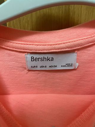 Top corto rosa - camiseta