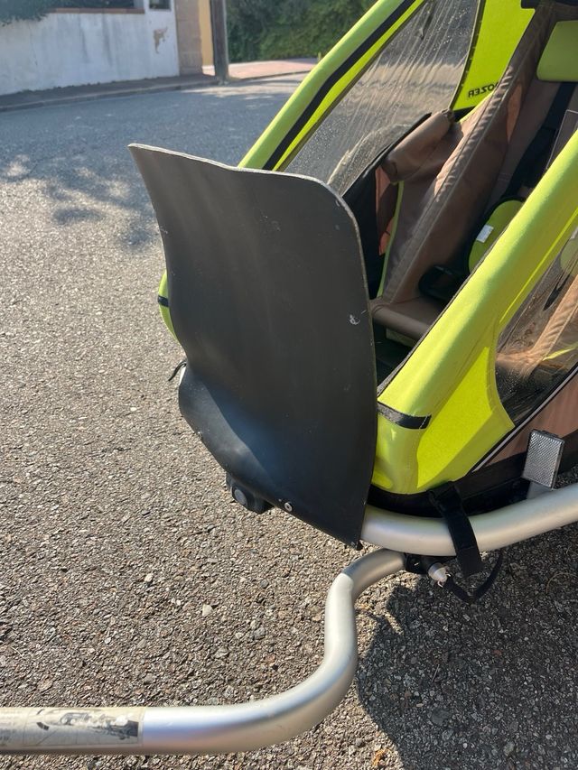 Remoc per bici Croozer 1 amb suspensió