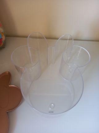 Estuche Minnie Mouse Disney rosa-dorado