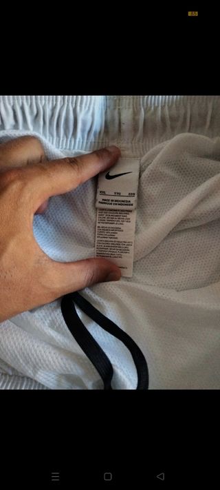 Shorts Nike bianchi uomo