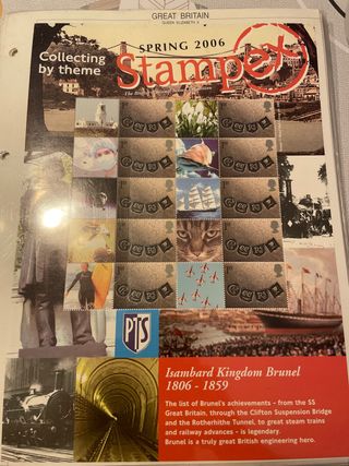 Sellos Reino Unido Stampex 2006